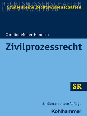 cover image of Zivilprozessrecht